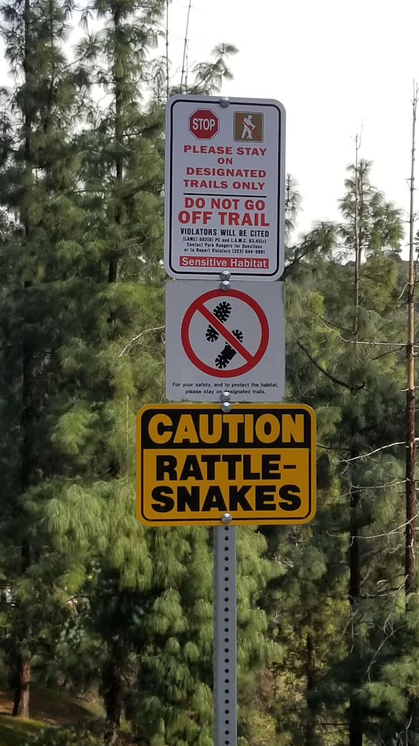 Rattlesnake Warning
