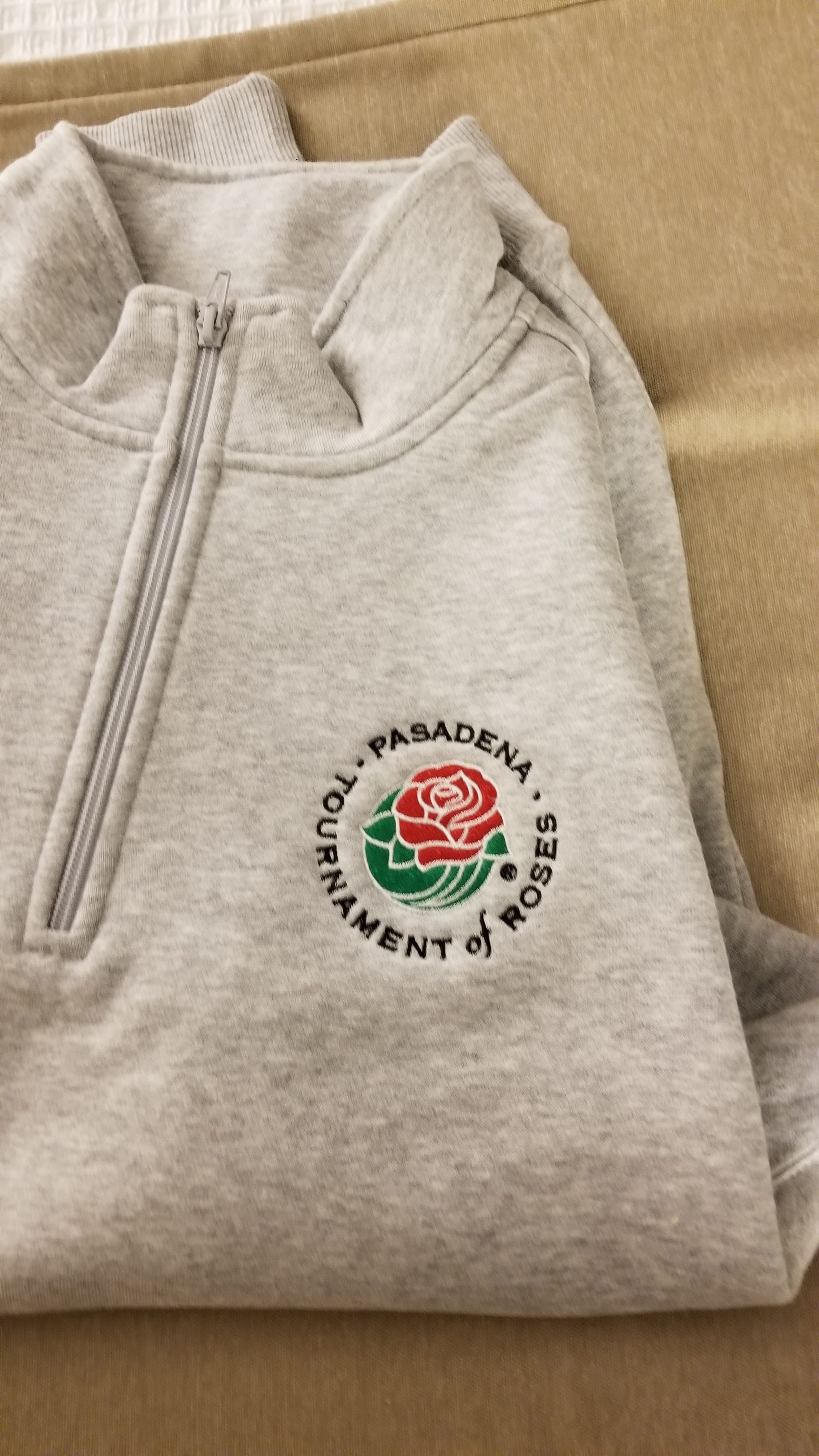 Rose Parade pullover