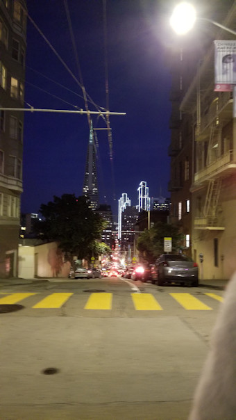 View from the cable car