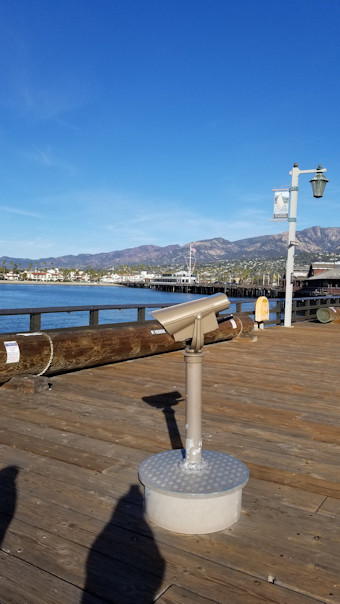 View from the pier